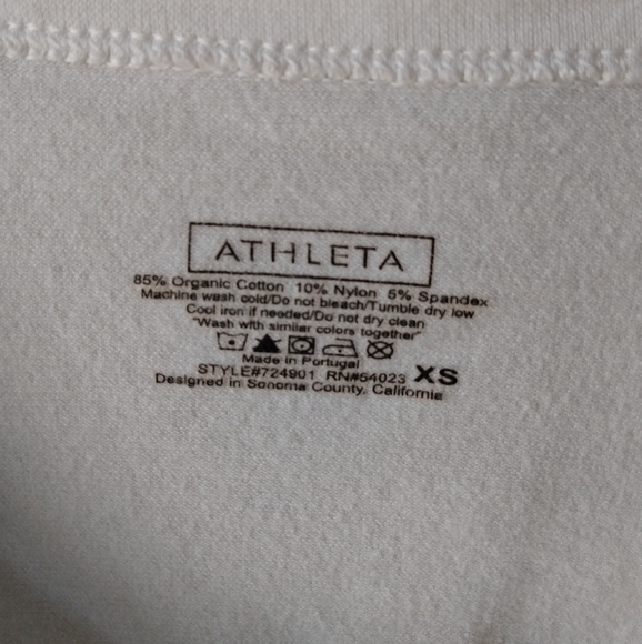 Athleta Long Sleeve Ruched Top - Picture 5 of 7